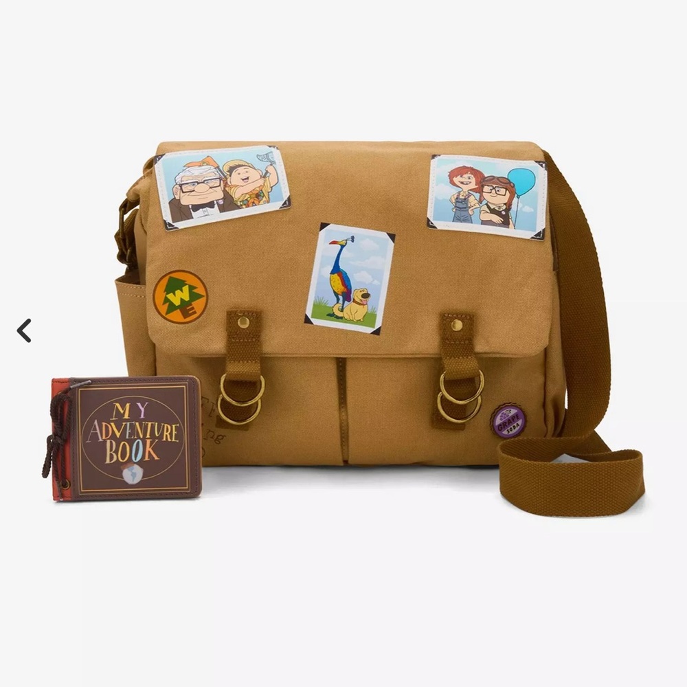 Her Universe Disney Pixar Up Photos Messenger Bag & Adventure Book Bifold Card
